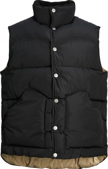 Jack & Jones JORLAKEWOOD BODYWARMER Black - Giubbotti - Giubbotti Uomo Taglie Forti
