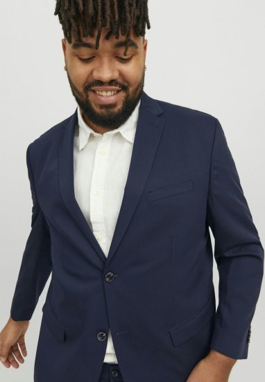 Jack & Jones FRANCO Blazer Dark Navy - Abiti - Abiti da Uomo Taglie Forti