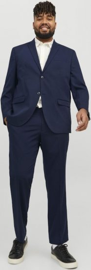 Jack & Jones FRANCO Suit Pants Dark Navy - Abiti - Abiti da Uomo Taglie Forti