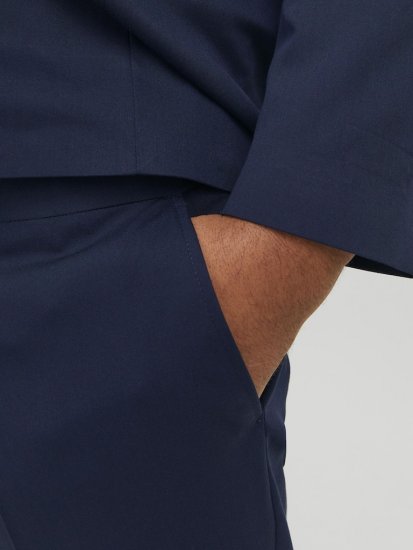Jack & Jones FRANCO Suit Pants Dark Navy - Abiti - Abiti da Uomo Taglie Forti