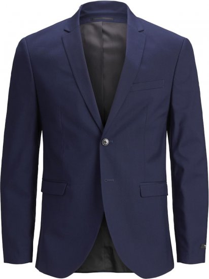 Jack & Jones FRANCO Blazer Medieval Blue - Abiti - Abiti da Uomo Taglie Forti