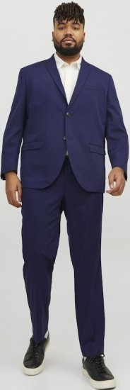  Jack & Jones FRANCO Suit Pants Medieval Blue - Abiti - Abiti da Uomo Taglie Forti