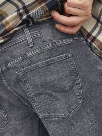 Jack & Jones MIKE ORIGINAL SQ 270 Jeans Black Denim - Jeans & pantaloni - Jeans & Pantaloni Uomo Taglie Forti