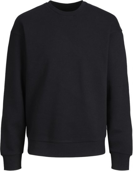 Jack & Jones BRADLEY Sweatshirt Black - Felpe & felpe con cappuccio - Felpe & Felpe con Cappuccio Uomo Taglie Forti