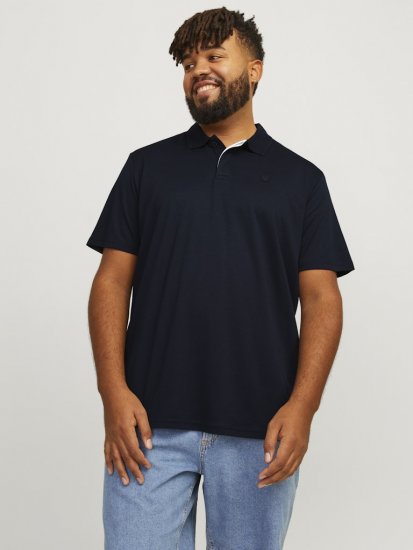 Jack & Jones Rodney Polo Shirt Night Sky - Polo - Polo Uomo Taglie Forti