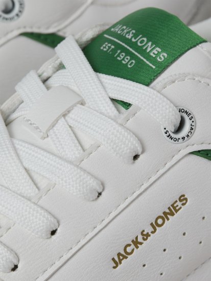 Jack & Jones Ealing 7992 Sneakers White/TREKKING GREEN - Scarpe da uomo 40-52 - 