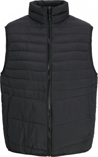 Jack & Jones STATE Vest Black - Giubbotti - Giubbotti Uomo Taglie Forti