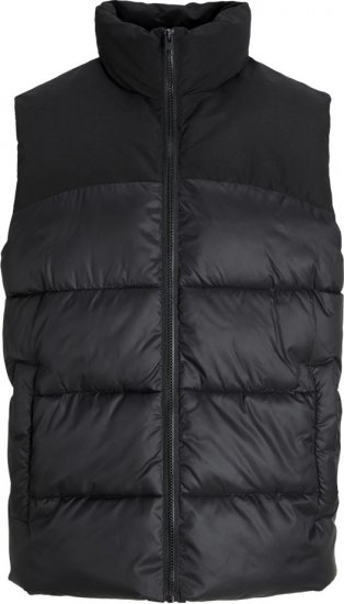 Jack & Jones MOON Bodywarmer Black - Giubbotti - Giubbotti Uomo Taglie Forti