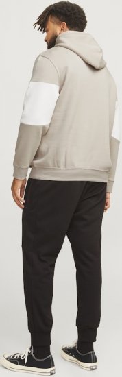 Jack & Jones LEGACY 2 Color Hoodie Beige - Felpe & felpe con cappuccio - Felpe & Felpe con Cappuccio Uomo Taglie Forti