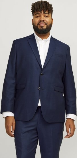 Jack & Jones SOLARIS Blazer Dark Navy - Abiti - Abiti da Uomo Taglie Forti