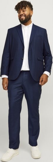 Jack & Jones SOLARIS Blazer Dark Navy - Abiti - Abiti da Uomo Taglie Forti
