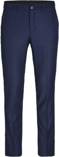 Jack & Jones SOLARIS Trousers Dark Navy - Abiti - Abiti da Uomo Taglie Forti