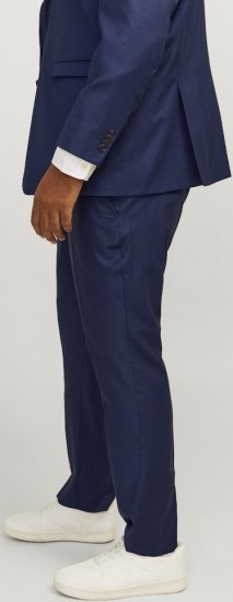 Jack & Jones SOLARIS Trousers Dark Navy - Abiti - Abiti da Uomo Taglie Forti