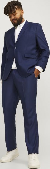 Jack & Jones SOLARIS Trousers Dark Navy - Abiti - Abiti da Uomo Taglie Forti