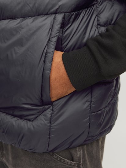 Jack & Jones SPRINT BODYWARMER With Collar Black - Giubbotti - Giubbotti Uomo Taglie Forti