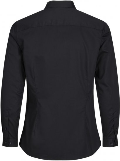 Jack & Jones ARMA LS Shirt Black - Camicie - Camicie Taglie Forti Uomo