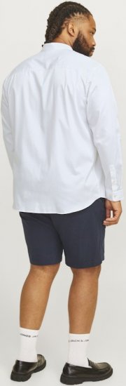 Jack & Jones ARMA LS Shirt White - Camicie - Camicie Taglie Forti Uomo