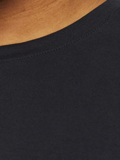Jack & Jones CORP Logo Play 5 T-Shirt Black - Magliette - Magliette Uomo Taglie Forti