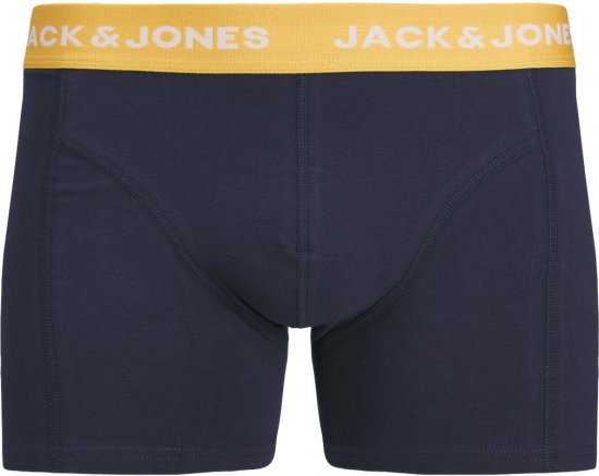 Jack & Jones SKULLROCK Trunks 3-Pack Navy Blazer - Intimo & costumi da bagno - Intimo Taglie Forti Uomo