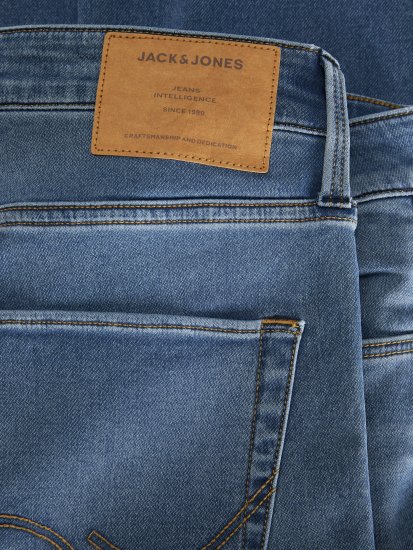 Jack & Jones JJIMIKE JJICON I.K. SQ 027 Jeans Blue Denim - Jeans & pantaloni - Jeans & Pantaloni Uomo Taglie Forti