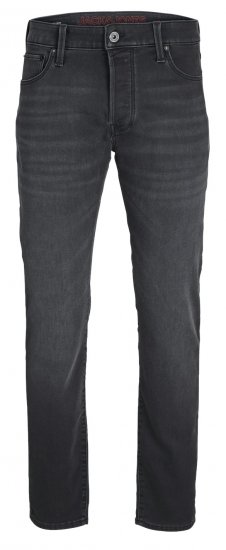 Jack & Jones JJIMIKE JJICON I.K. SQ 028 Jeans Black Denim - Jeans & pantaloni - Jeans & Pantaloni Uomo Taglie Forti