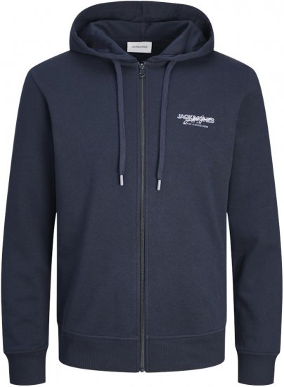 Jack & Jones ALVIS Hoodie Navy Blazer - Felpe & felpe con cappuccio - Felpe & Felpe con Cappuccio Uomo Taglie Forti