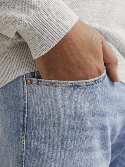 Jack & Jones GLENN CB 625 Jeans Blue Denim - Jeans & pantaloni - Jeans & Pantaloni Uomo Taglie Forti