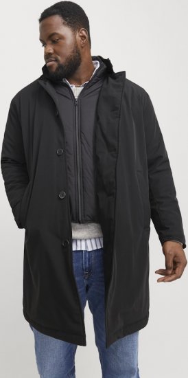 Jack & Jones REMY Windproof Water-resistant Softshell Jacket Black - Giubbotti - Giubbotti Uomo Taglie Forti