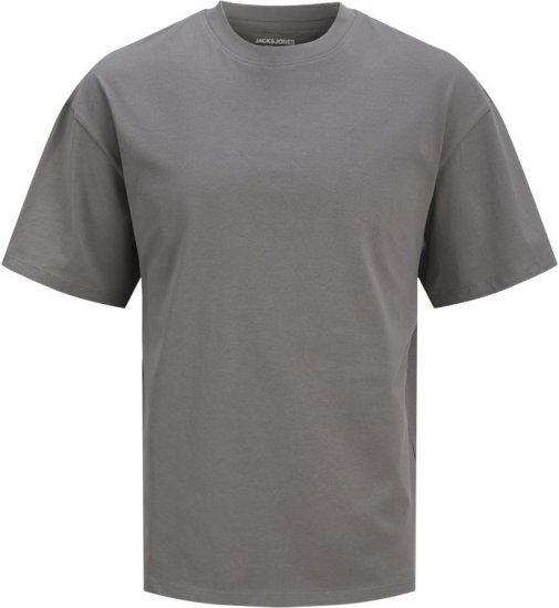  Jack & Jones BRADLEY T-Shirt Grey - Magliette - Magliette Uomo Taglie Forti