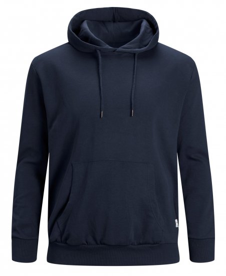 Jack & Jones Basic Sweat Hood Navy Blazer - Felpe & felpe con cappuccio - Felpe & Felpe con Cappuccio Uomo Taglie Forti