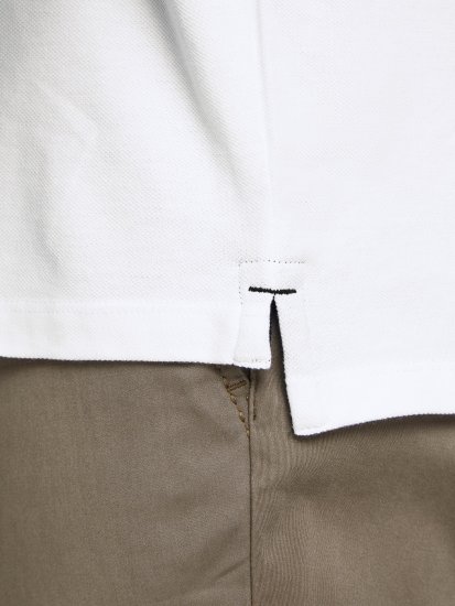 Jack & Jones PAULOS Short Sleeve Polo White/PS - Polo - Polo Uomo Taglie Forti