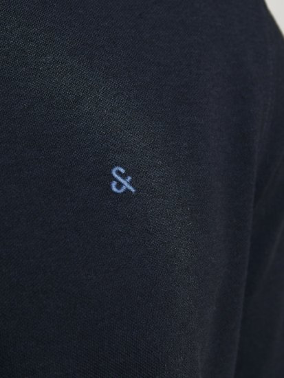 Jack & Jones PAULOS Short Sleeve Polo Dark Navy/PS - Polo - Polo Uomo Taglie Forti
