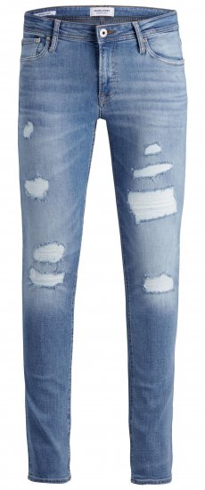 Jack & Jones Liam Jeans Blue Denim - Jeans & pantaloni - Jeans & Pantaloni Uomo Taglie Forti