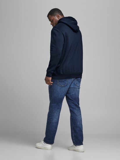 Jack & Jones Elogo Sweat Hood Navy Blazer - Felpe & felpe con cappuccio - Felpe & Felpe con Cappuccio Uomo Taglie Forti