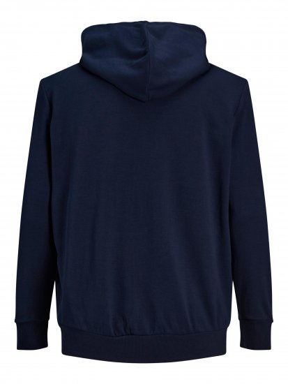 Jack & Jones Basic Sweat Zip Hood Navy Blazer - Felpe & felpe con cappuccio - Felpe & Felpe con Cappuccio Uomo Taglie Forti