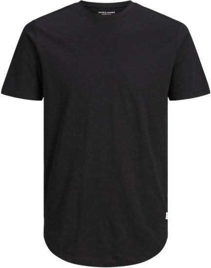 Jack & Jones NOA Crew Neck T-Shirt Black - Magliette - Magliette Uomo Taglie Forti