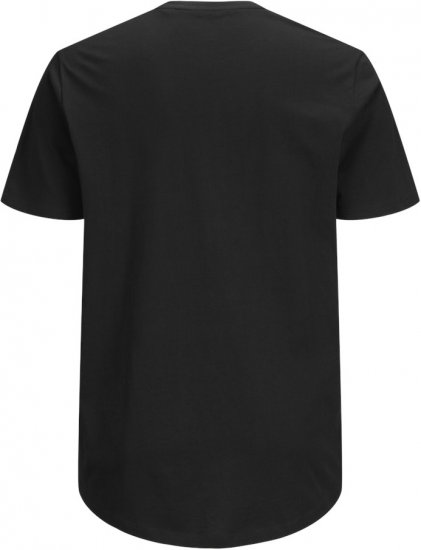 Jack & Jones NOA Crew Neck T-Shirt Black - Magliette - Magliette Uomo Taglie Forti