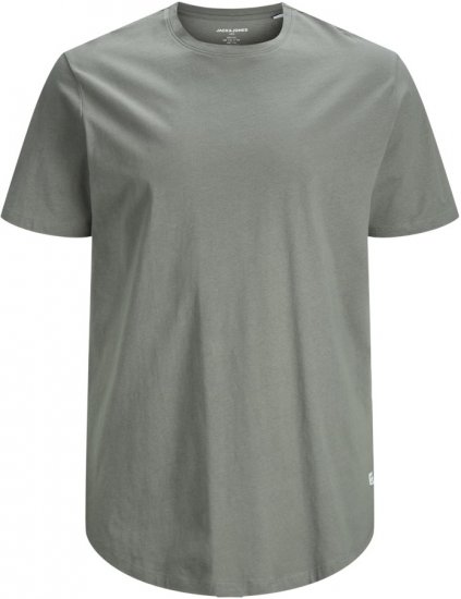 Jack & Jones NOA Crew Neck T-Shirt Grey - Magliette - Magliette Uomo Taglie Forti