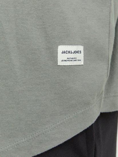 Jack & Jones NOA Crew Neck T-Shirt Grey - Magliette - Magliette Uomo Taglie Forti