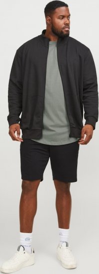 Jack & Jones NOA Crew Neck T-Shirt Grey - Magliette - Magliette Uomo Taglie Forti