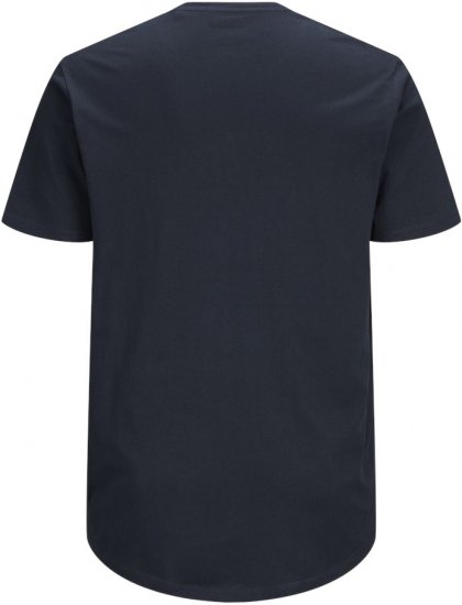 Jack & Jones NOA Crew Neck T-Shirt Navy Blazer - Magliette - Magliette Uomo Taglie Forti