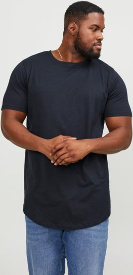 Jack & Jones NOA Crew Neck T-Shirt Navy Blazer - Magliette - Magliette Uomo Taglie Forti