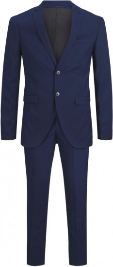 Jack & Jones FRANCO Suit Medieval Blue - Abiti - Abiti da Uomo Taglie Forti