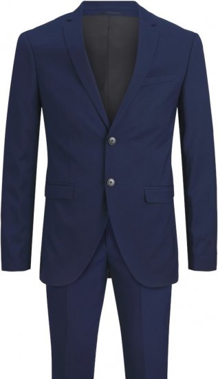 Jack & Jones FRANCO Suit Medieval Blue - Abiti - Abiti da Uomo Taglie Forti