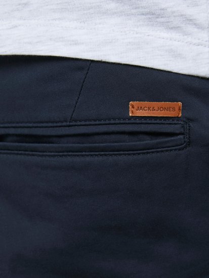 Jack & Jones JPSTBOWIE Chino Shorts Navy Blazer - Shorts - Pantaloncini Uomo Taglie Forti