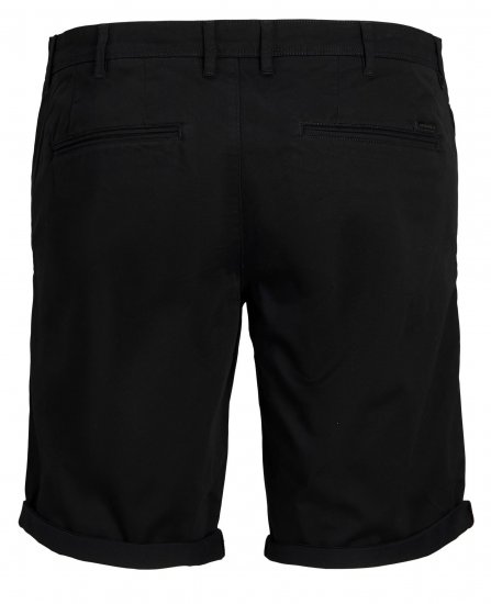 Jack & Jones JPSTBOWIE Chino Shorts Black - Shorts - Pantaloncini Uomo Taglie Forti