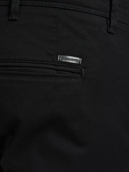 Jack & Jones JPSTBOWIE Chino Shorts Black - Shorts - Pantaloncini Uomo Taglie Forti