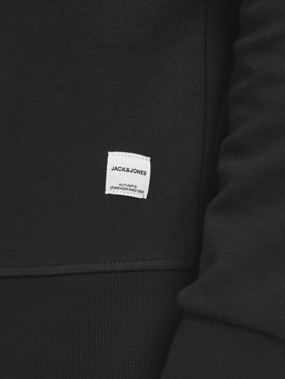 Jack & Jones Basic Sweatshirt Black - Felpe & felpe con cappuccio - Felpe & Felpe con Cappuccio Uomo Taglie Forti