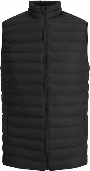 Jack & Jones JJERECYCLE BODYWARMER Black - Giubbotti - Giubbotti Uomo Taglie Forti