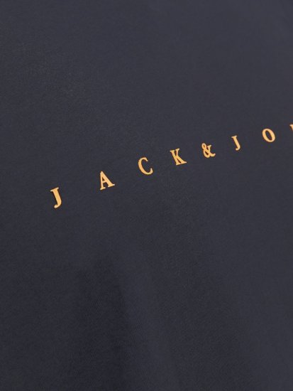 Jack & Jones STAR T-Shirt Dark Navy - Magliette - Magliette Uomo Taglie Forti